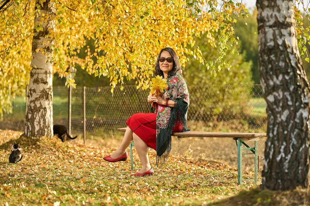Kinerma mùa thu vàng rực rỡ