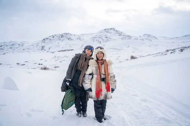 Trên bờ biển Barents