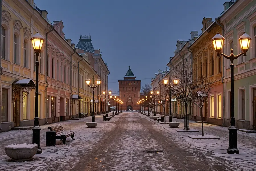 Phố đi bộ Bolshaya Pokrovskaya